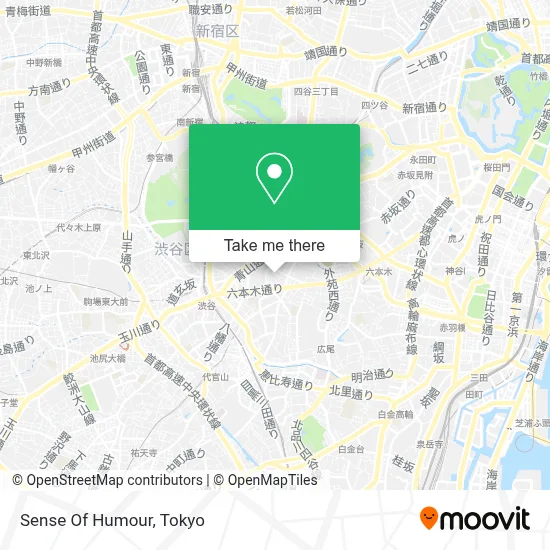 Sense Of Humour map