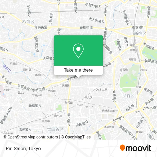 Rin Salon map