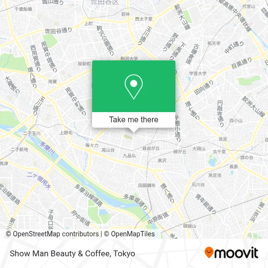 Show Man Beauty & Coffee map