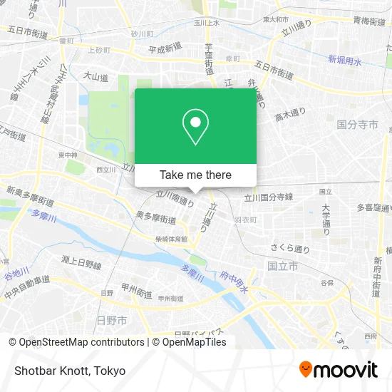 Shotbar Knott map