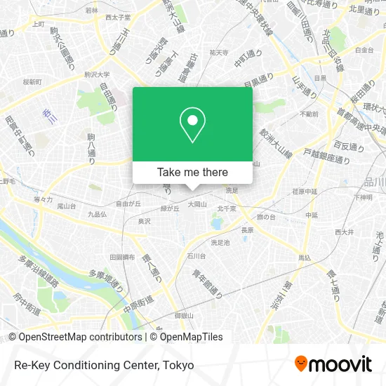 Re-Key Conditioning Center map