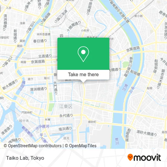Taiko Lab map