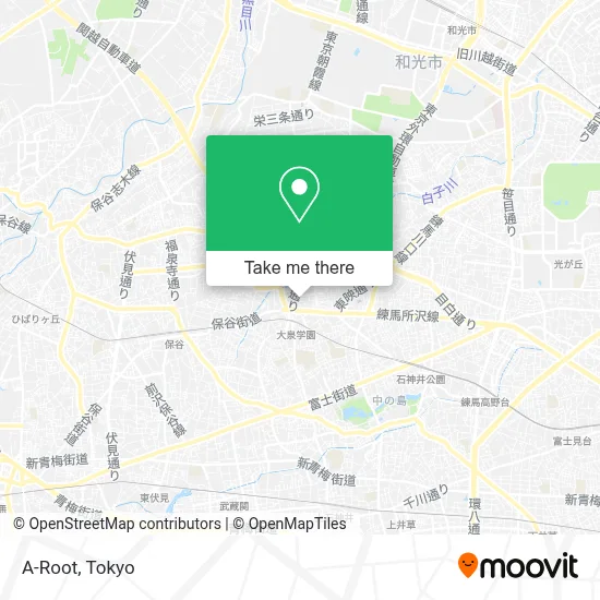 A-Root map