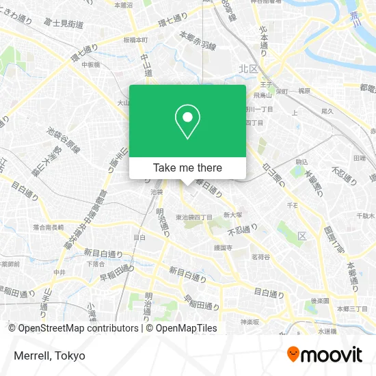 Merrell map