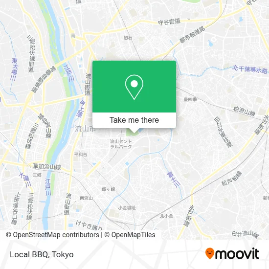 Local BBQ map