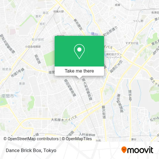 Dance Brick Box map