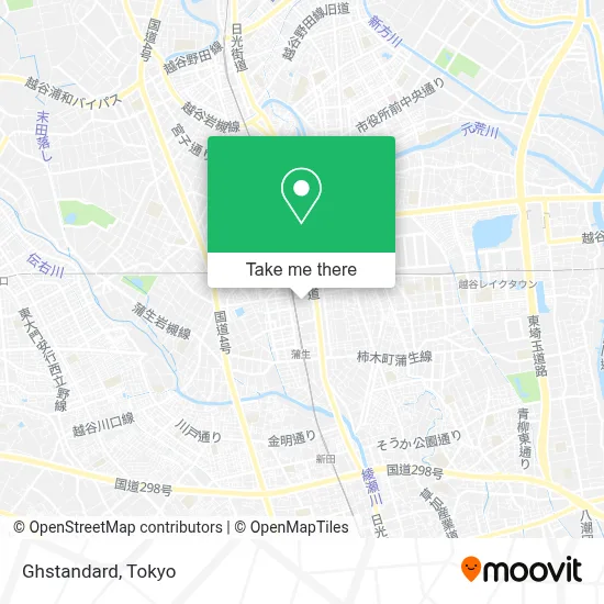 Ghstandard map