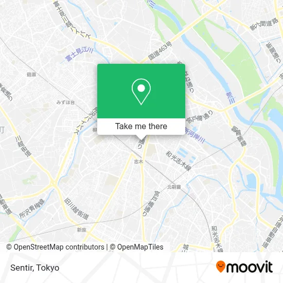 Sentir map