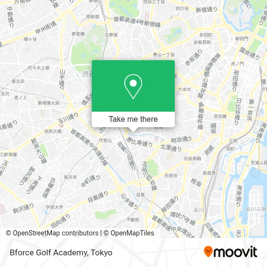 Bforce Golf Academy map