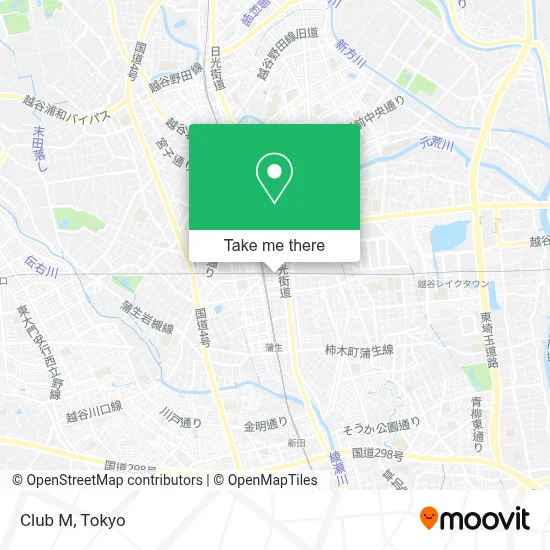 Club M map