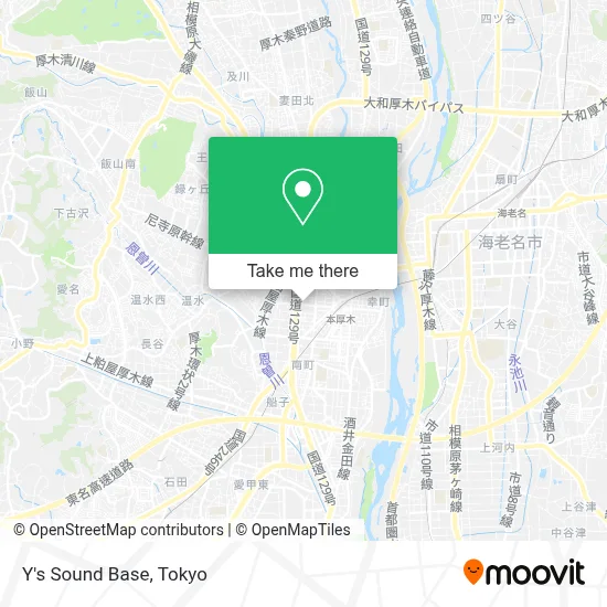 Y's Sound Base map