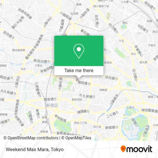 Weekend Max Mara map