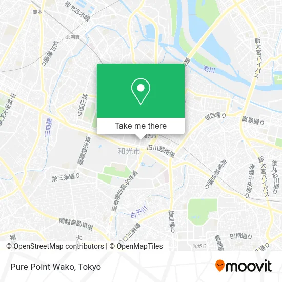 Pure Point Wako map