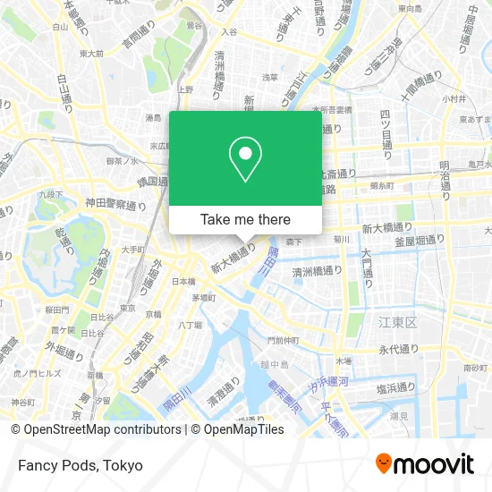 Fancy Pods map