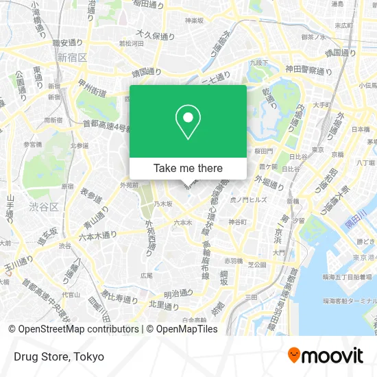 Drug Store map