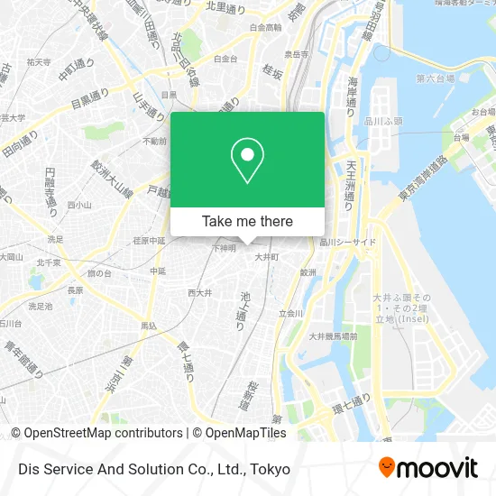 Dis Service And Solution Co., Ltd. map