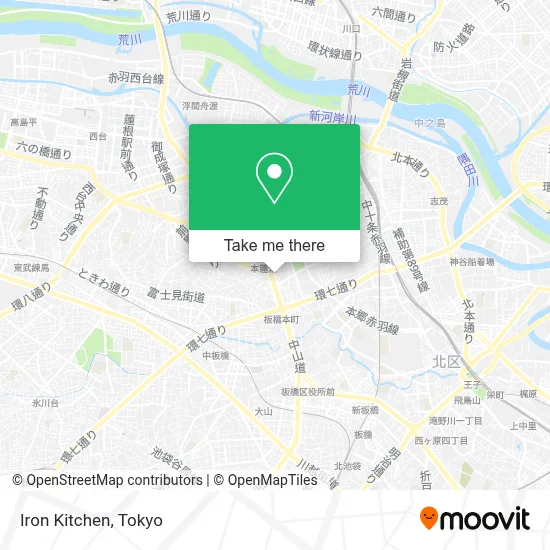 Iron Kitchen map