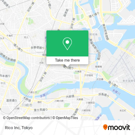 Rico Inc map