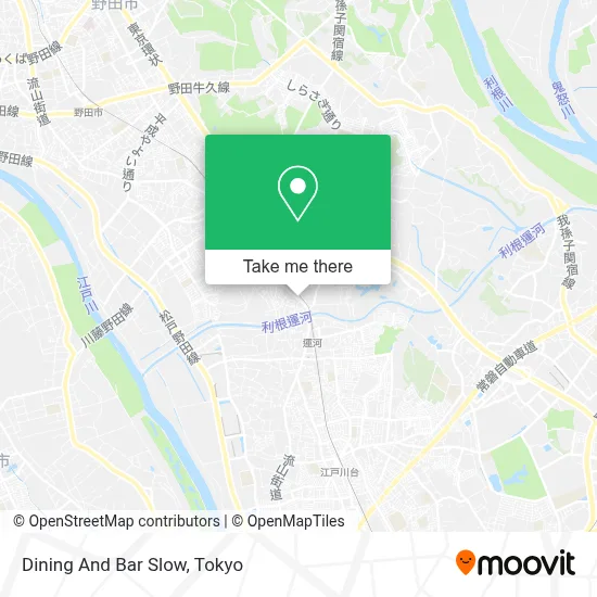 Dining And Bar Slow map