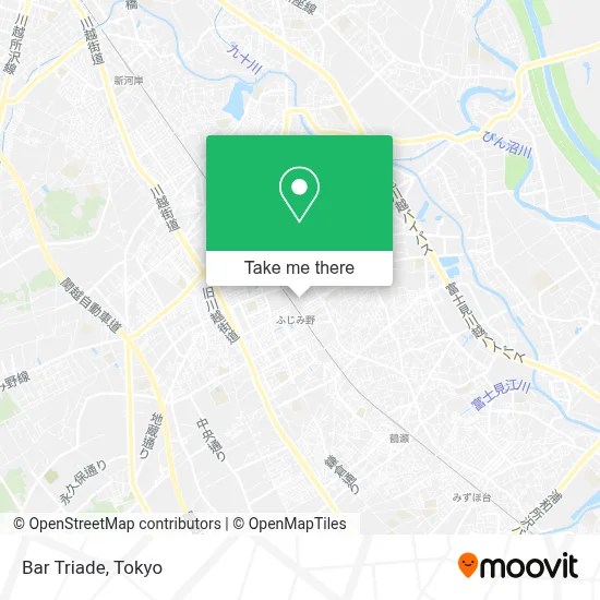 Bar Triade map