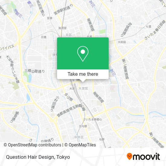 Question Hair Design map