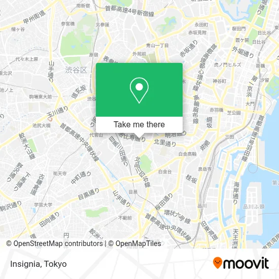 Insignia map