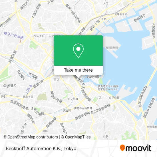 Beckhoff Automation K.K. map