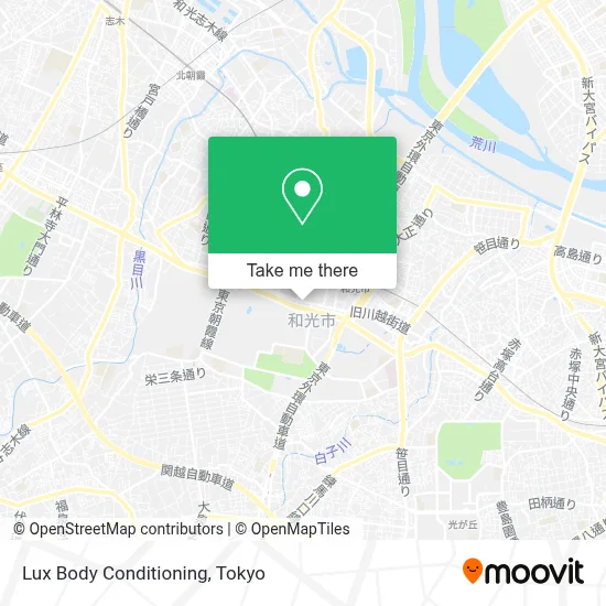 Lux Body Conditioning map