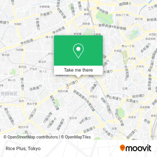 Rice Plus map