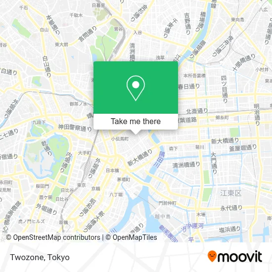 Twozone map