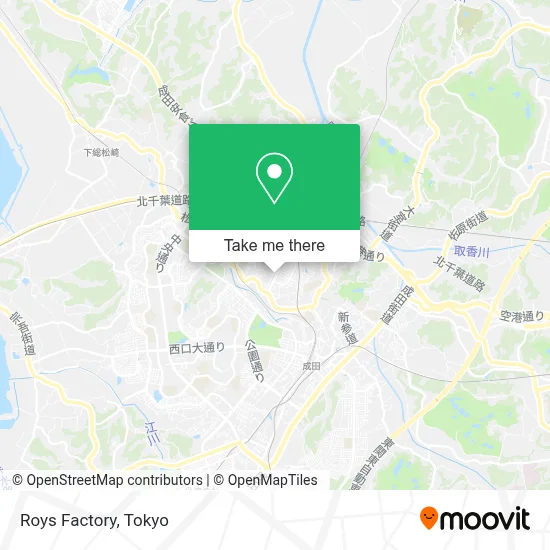 Roys Factory map