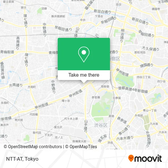 NTT-AT map