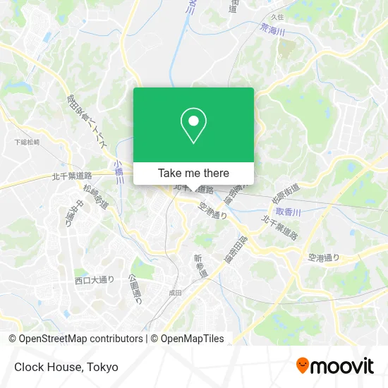 Clock House map