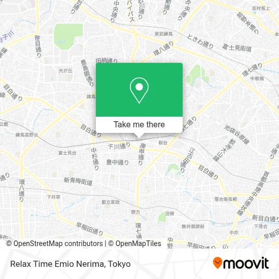 Relax Time Emio Nerima map
