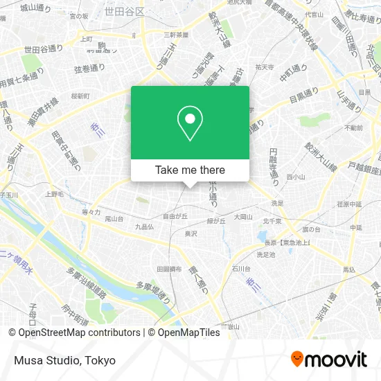 Musa Studio map