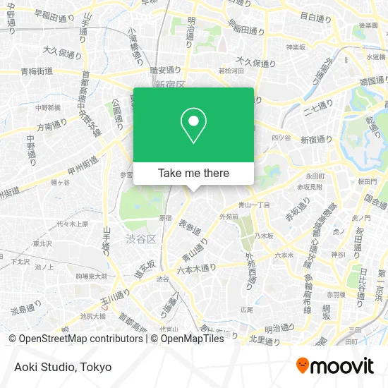 Aoki Studio map