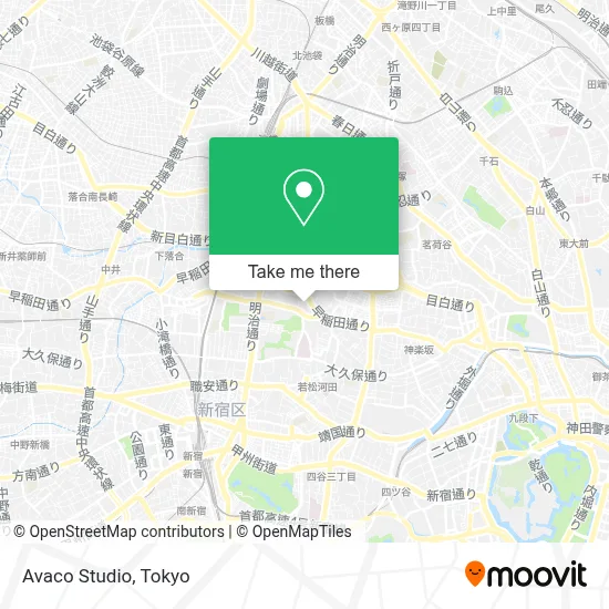 Avaco Studio map