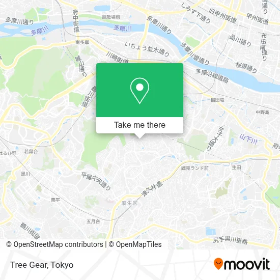 Tree Gear map