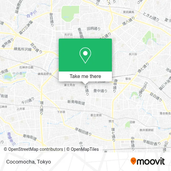 Cocomocha map