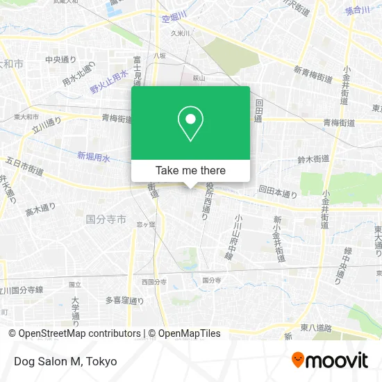 Dog Salon M map