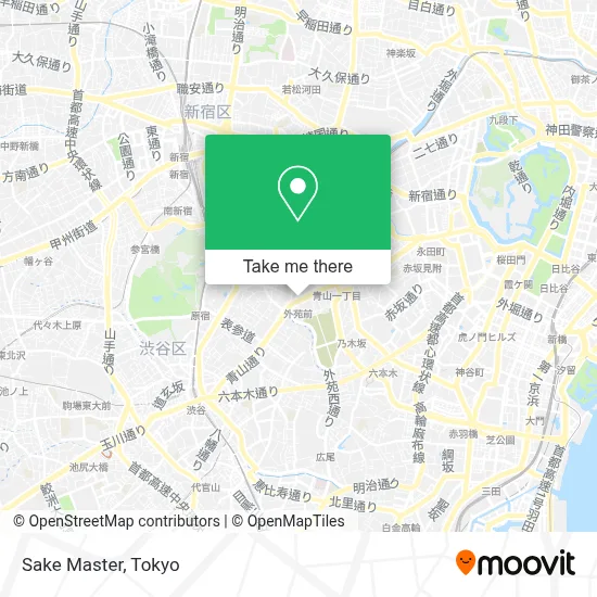 Sake Master map