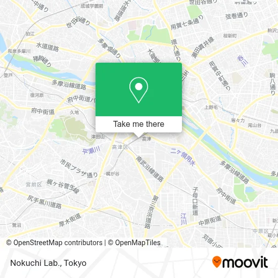 Nokuchi Lab. map