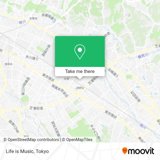 Life is Music map