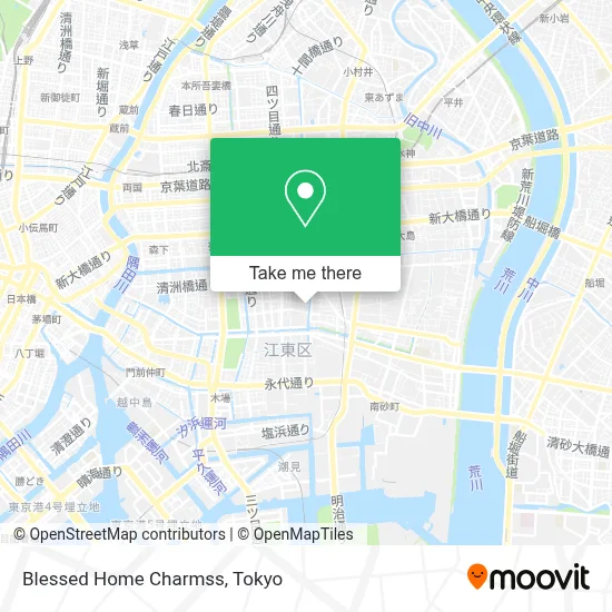 Blessed Home Charmss map