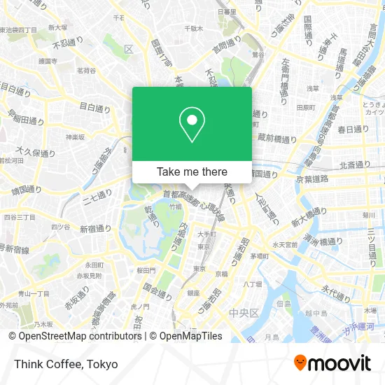 Think Coffee map