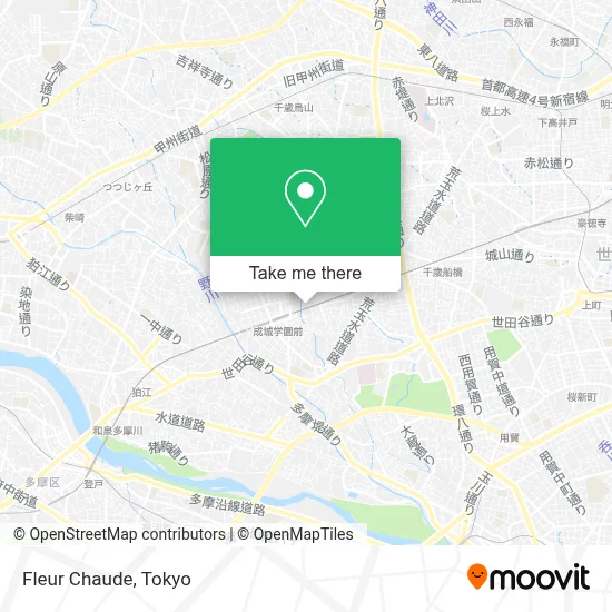 Fleur Chaude map