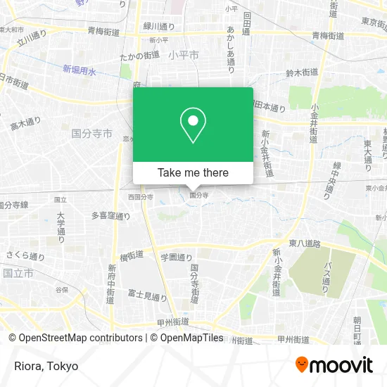 Riora map