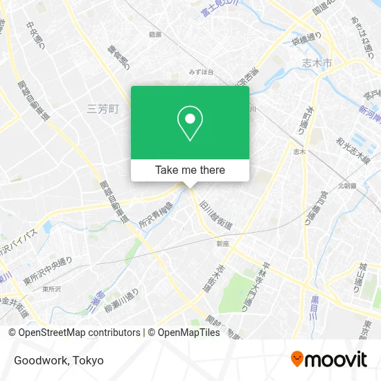 Goodwork map