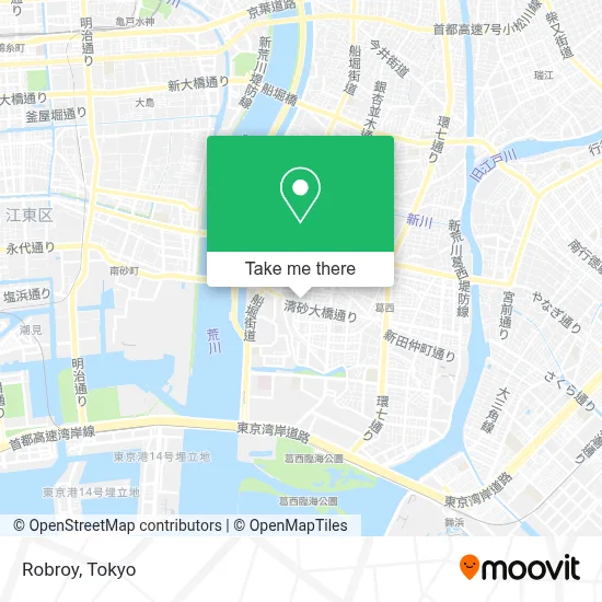 Robroy map
