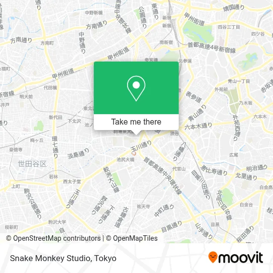 Snake Monkey Studio map